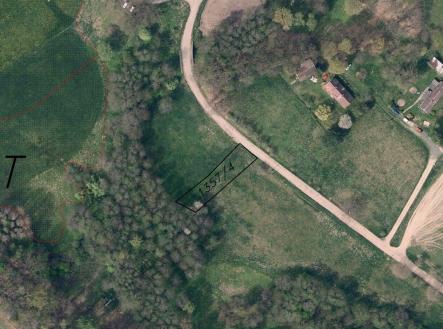 Prodej pozemku, zemědělská půda, 692 m²