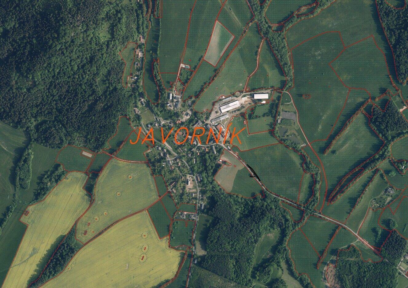 prodej pozemku Javorník u Českého Dubu