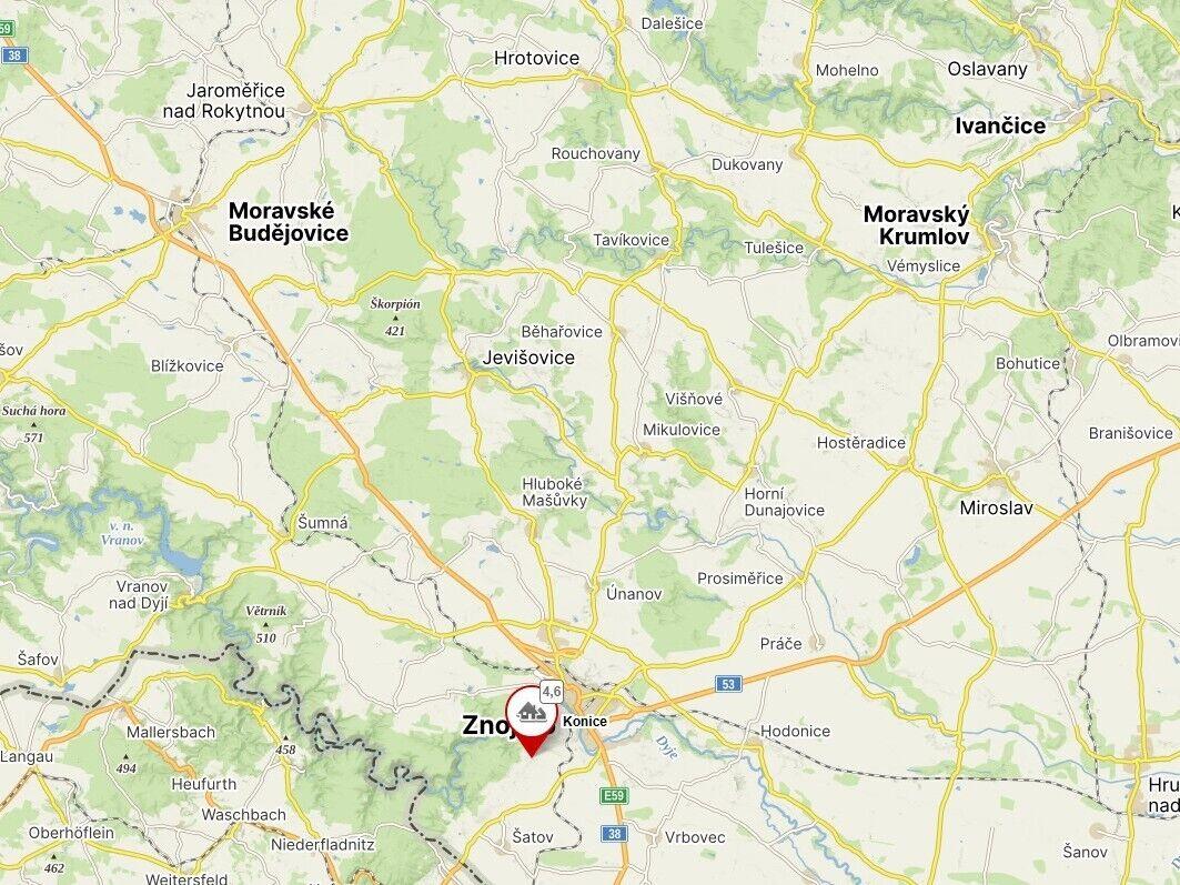 Dražba vinice Konice u Znojma