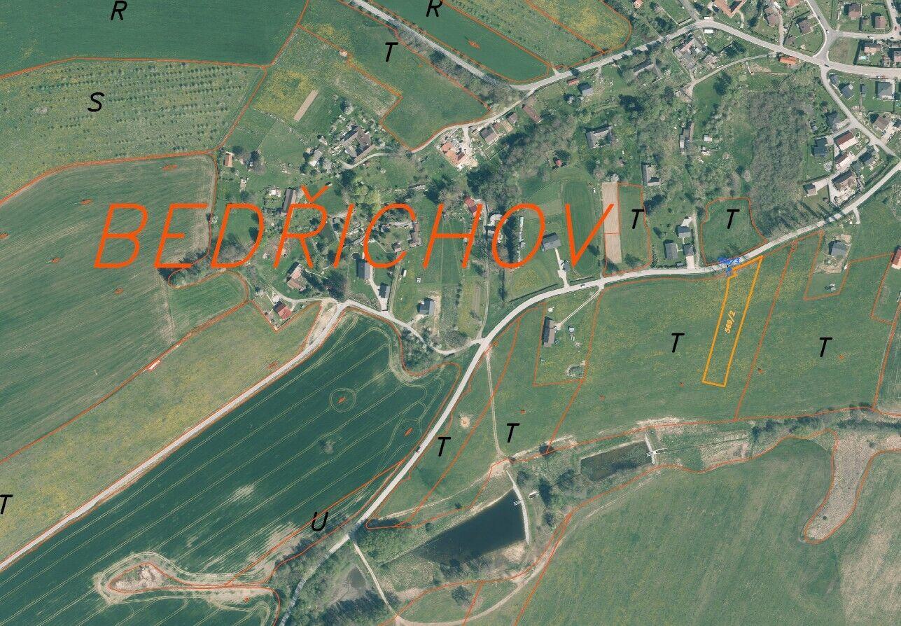Prodej pozemků Bedřichov u Horní Stropnice
