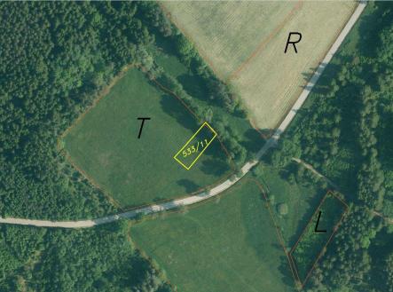 Prodej pozemku, zemědělská půda, 785 m²