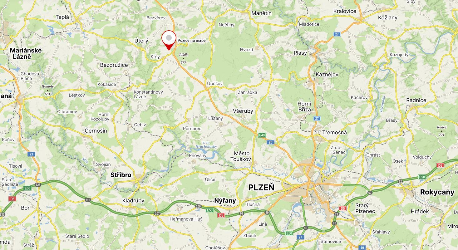 prodej pozemku Polínka