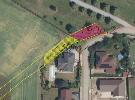 Prodej pozemku, ostatní, 420 m²