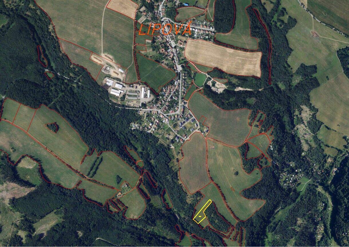 DRAŽBA pozemku Lipová