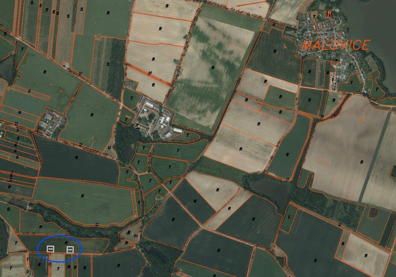Prodej pozemků Malovice u Netolic