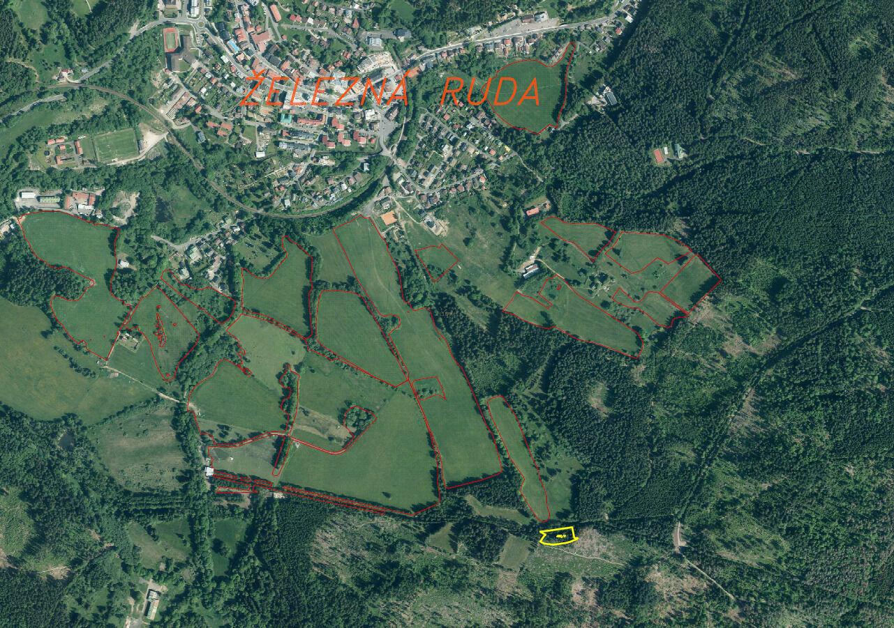 prodej pozemku Železná Ruda