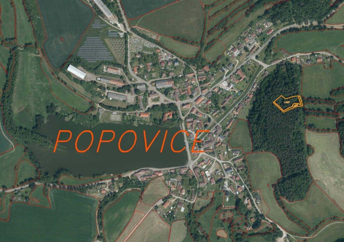 Prodej pozemků Popovice u Benešova