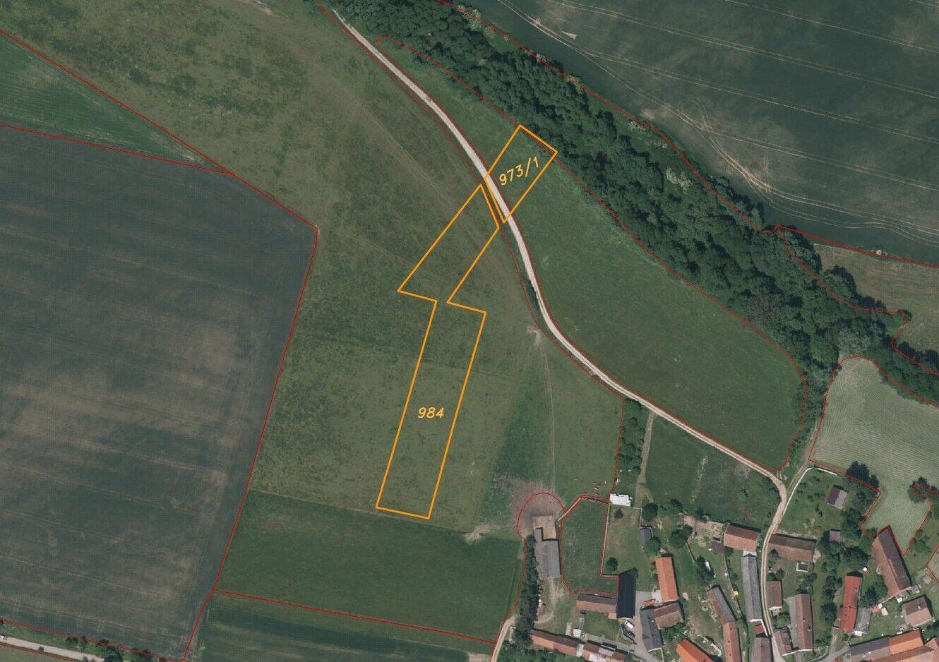 prodej pozemků Bojanovice pod Rabím