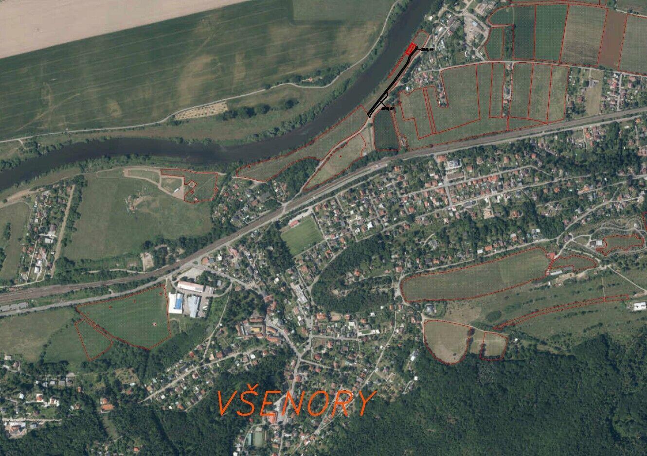 DRAŽBA pozemků Všenory