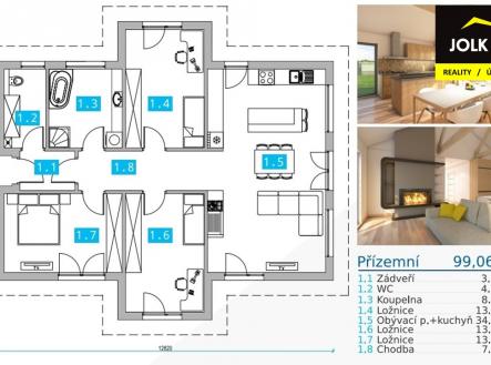 Prodej - dům/vila, 99 m²