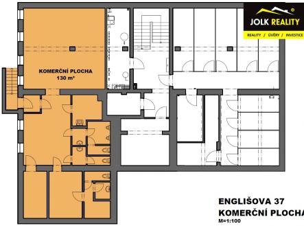 Prodej - obchodní prostor, 130 m²