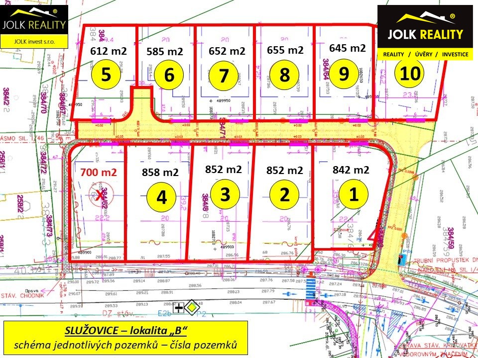NIKOLA SUKENIKOVA JOLK REALITY PRODEJ POZEMKU OPAVA SLUŽOVICE