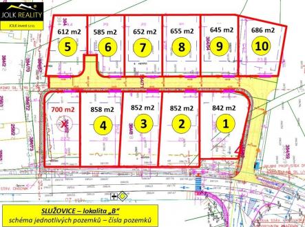 Prodej pozemku pro bydlení, 842 m²