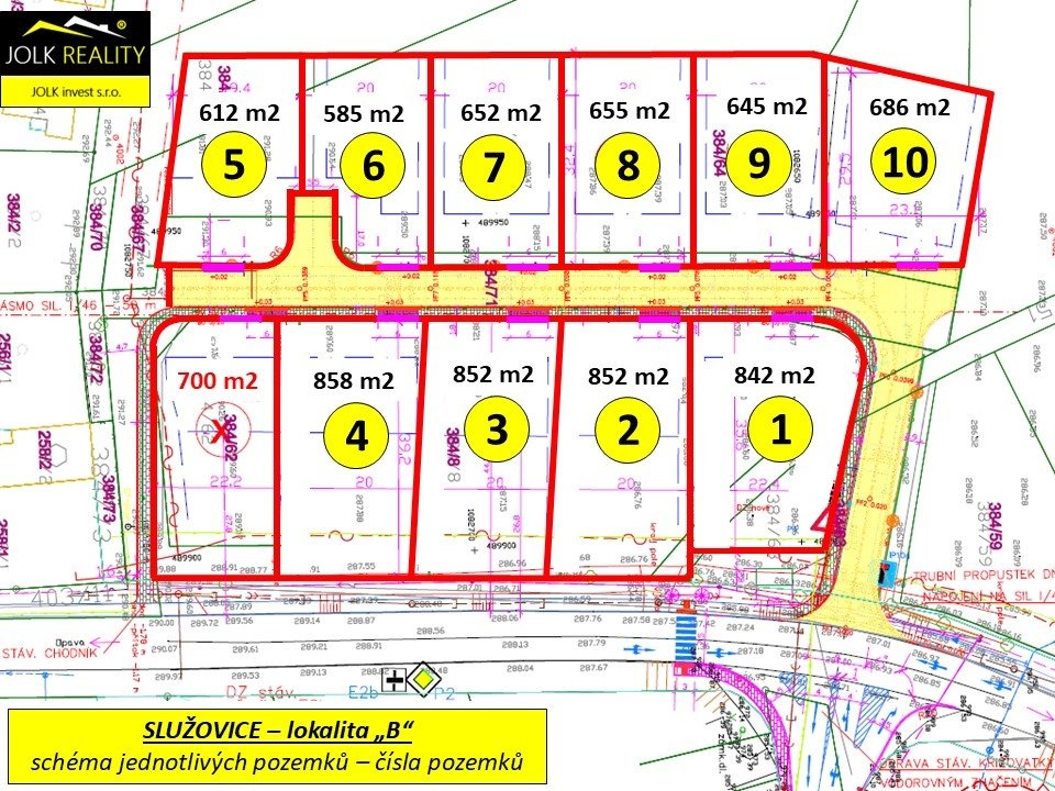 NIKOLA SUKENIKOVA JOLK REALITY PRODEJ POZEMKU OPAVA SLUŽOVICE