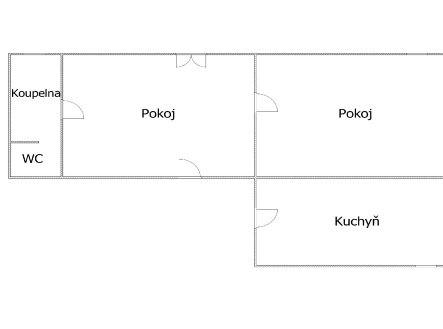 Prodej bytu, 2+1, 62 m²