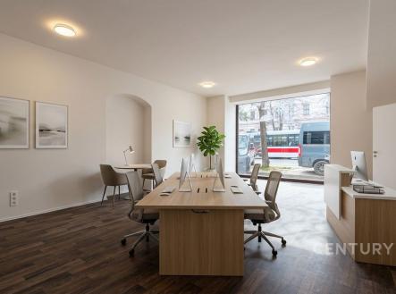 Pronájem obchodní prostor, 75 m²