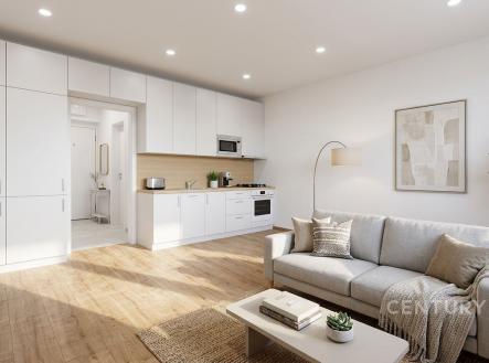 Pronájem bytu, 1+kk, 34 m²