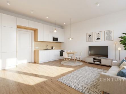 Pronájem bytu, 1+kk, 34 m²