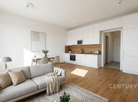 Pronájem bytu, 1+kk, 34 m²