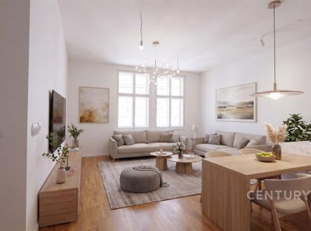 Prodej bytu, 4+kk, 104 m²