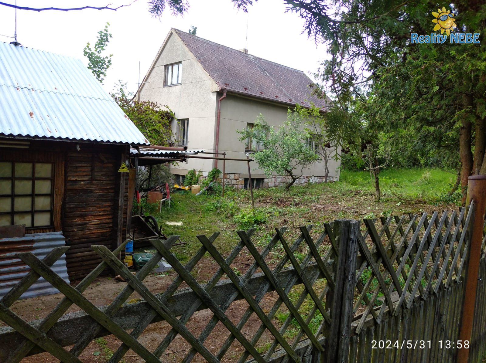 Prodej rodinného domu 4kk se zahradou 2380m2 - Velký Chlumec