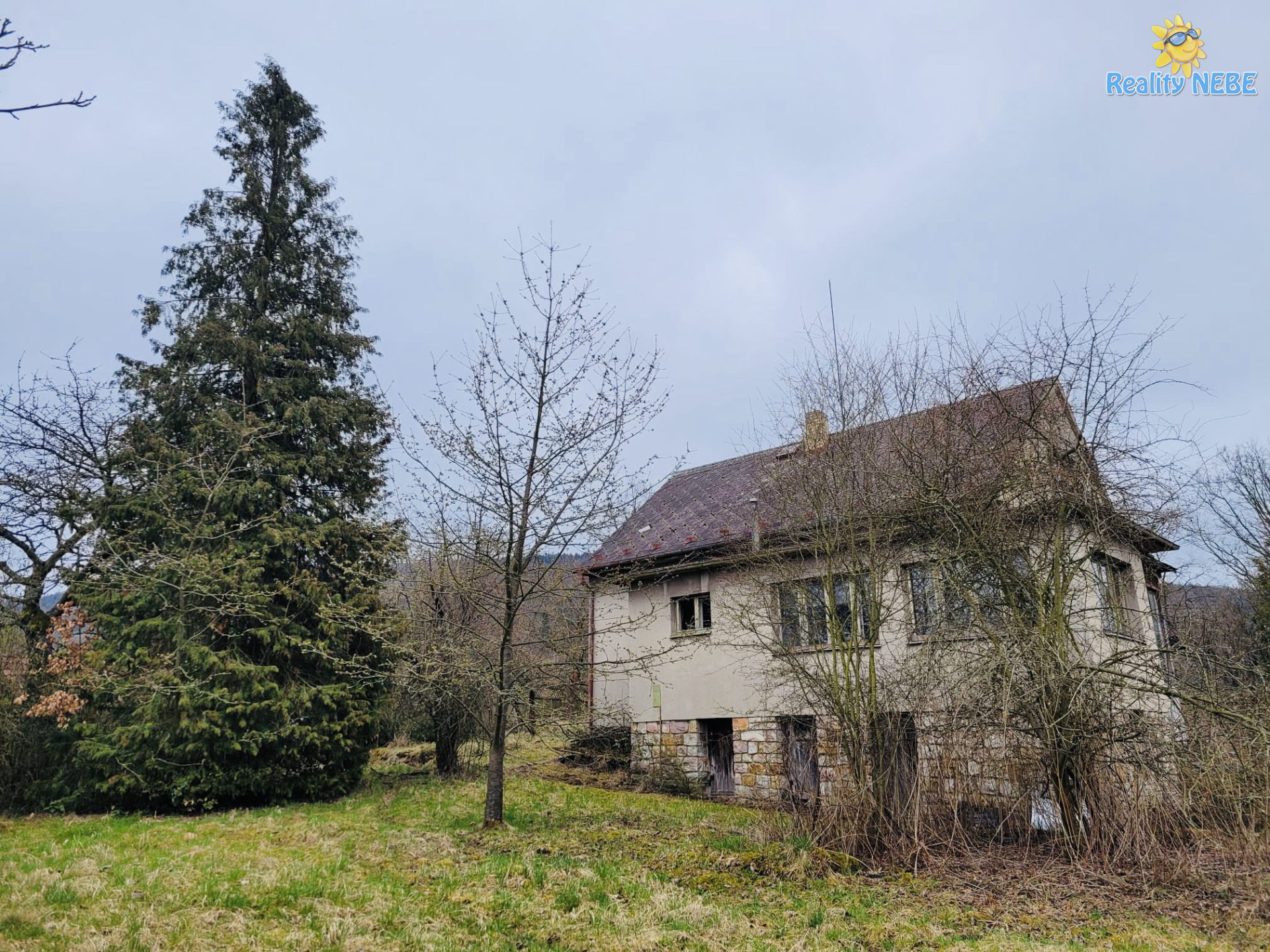 Prodej rodinného domu 4kk se zahradou 2380m2 - Velký Chlumec