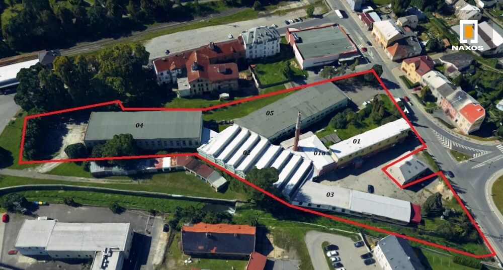 Průmyslový areál na pozemcích 10.443 m², celkem 4.100 m² užitných ploch, ul. Dukelská, Bílovec