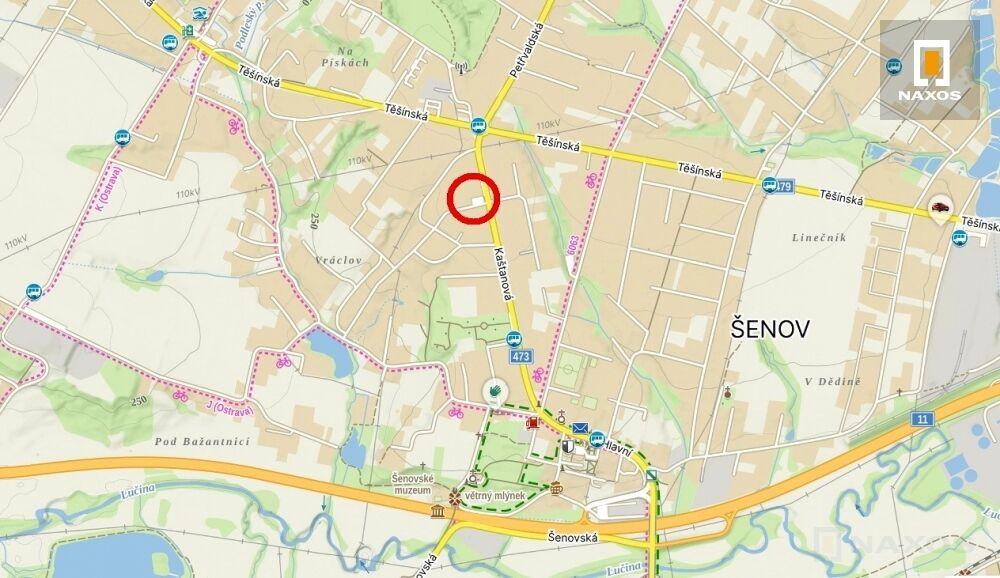 Podnik.objekt, 713,5 m² užitných ploch, pozemky 2.584 m², ul. Kaštanová 688, Šenov u Ostravy