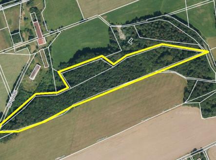 Prodej pozemku, les, 27 036 m²