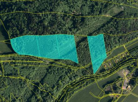 Prodej pozemku, les, 49 480 m²