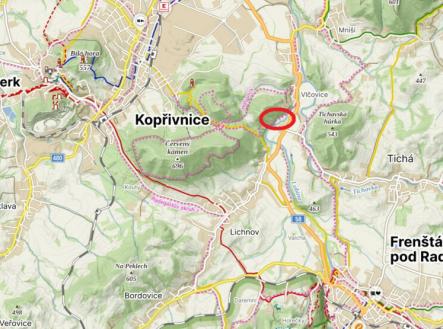 Prodej pozemku, les, 49 480 m²