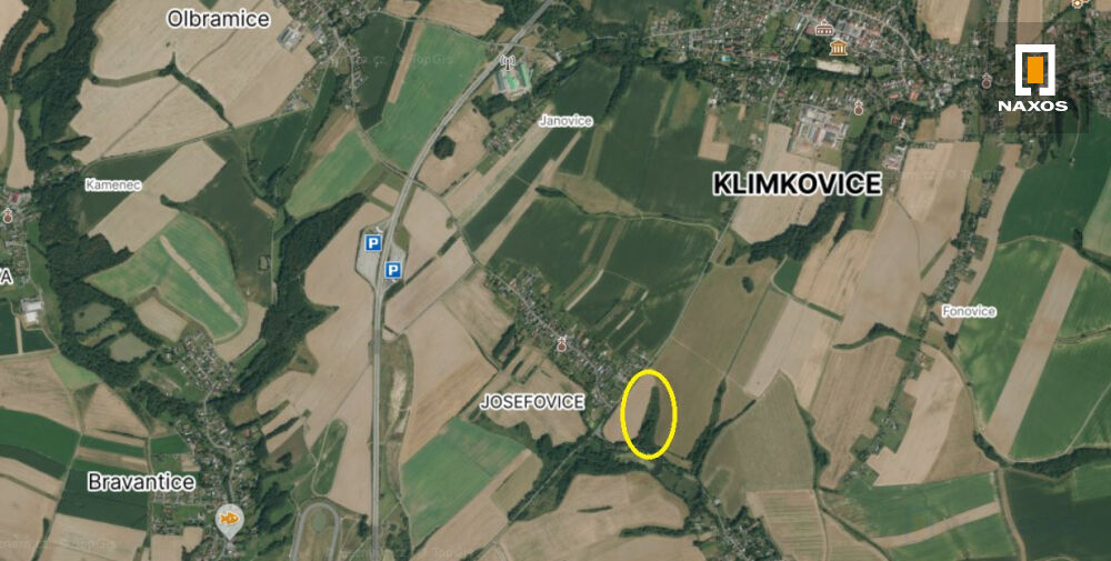 Lesní pozemek, 11.249 m2, Klimkovice - Josefovice