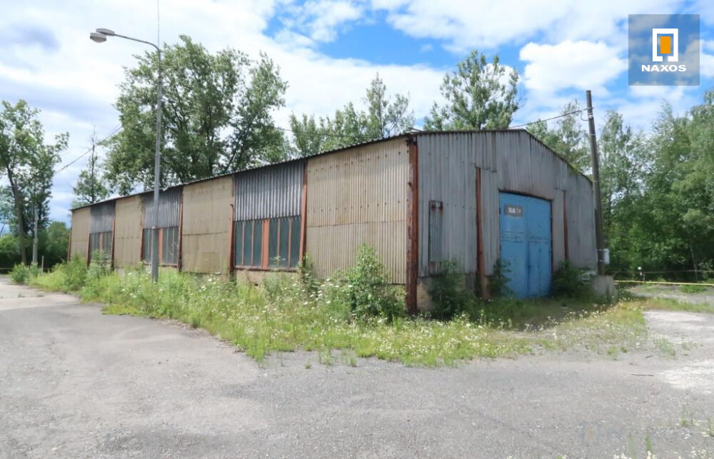Skladová plechová hala 390 m2, ul. Montánní, Ostrava - centrum