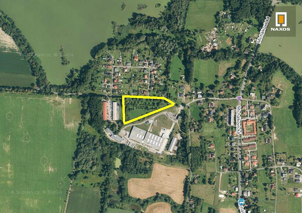 Komerční pozemek 13.693 m2 pro lehký průmysl, ul. Myslivecká, Rychvald