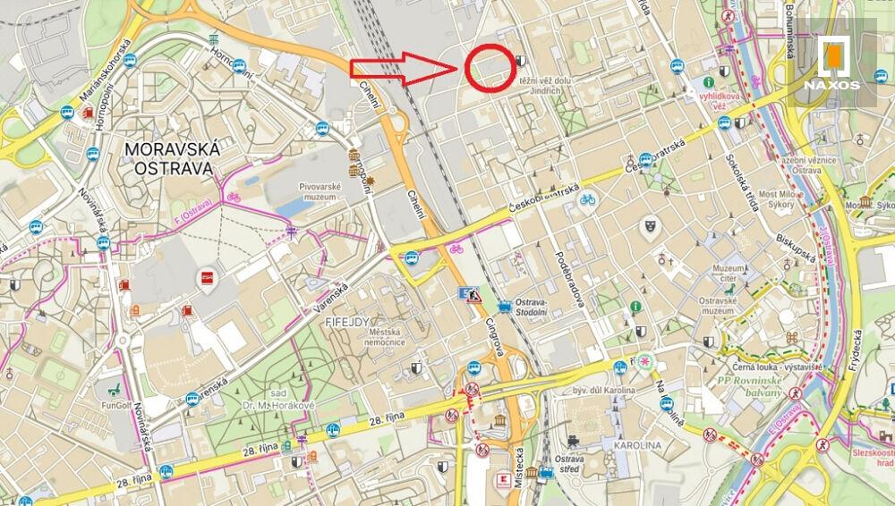 Pozemek pro výstavbu vícepodlažního bytového domu, 2.800 m2, Ostrava – Moravská Ostrava