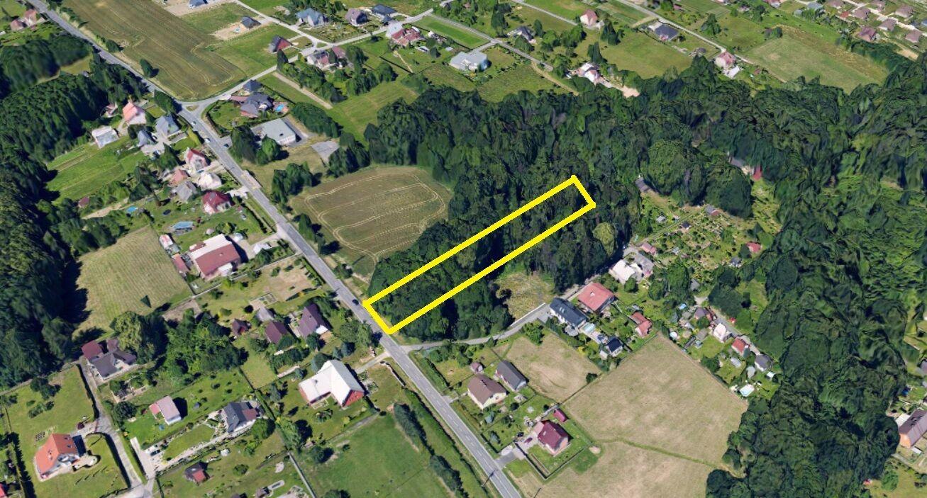 Lesní pozemek, 2.143 m2, Petřvald u Karviné