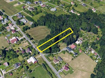Prodej pozemku, les, 2 143 m² obrázek