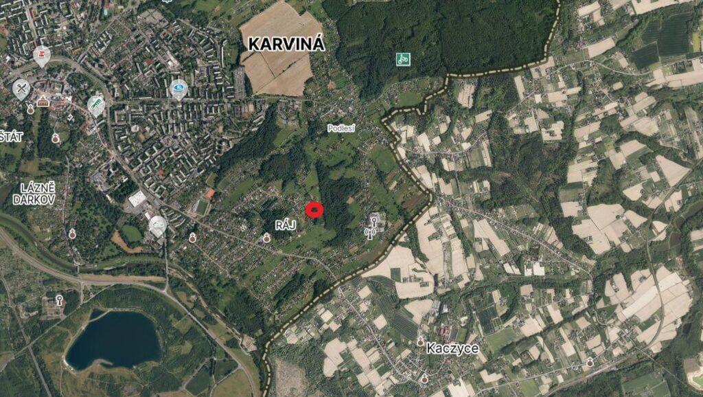 Lesní pozemek, 12.501 m2, Karviná - Ráj