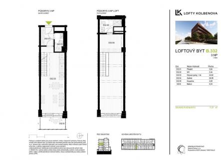 Prodej bytu, 2+1, 67 m²