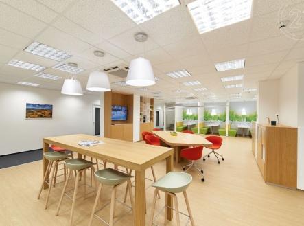 Pronájem kanceláře, 60 m²