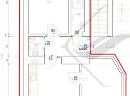 Pronájem bytu, 3+kk, 60 m²