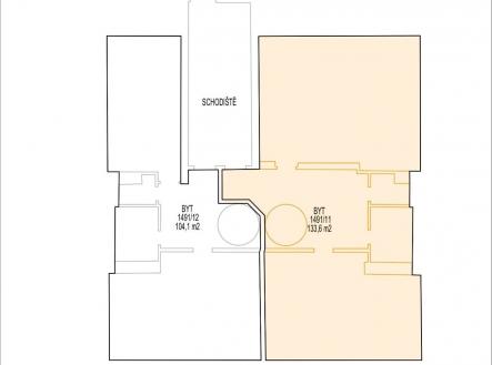 Prodej bytu, 3+kk, 134 m²