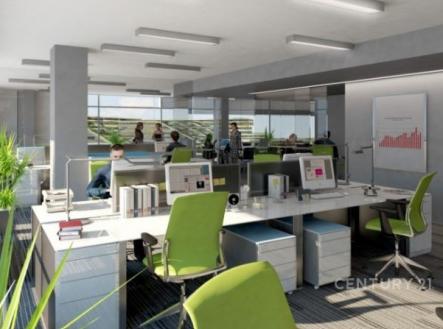 Pronájem kanceláře, 521 m²