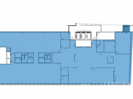 Pronájem kanceláře, 1 696 m²
