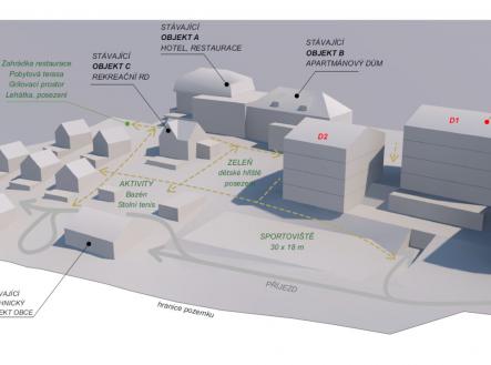 Prodej - hotel, 1 267 m²