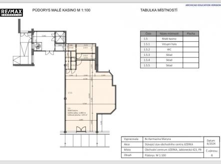 Pronájem - obchodní prostor, 119 m²