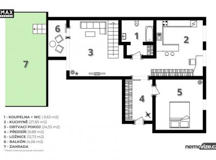 Prodej bytu, 4+kk, 114 m²