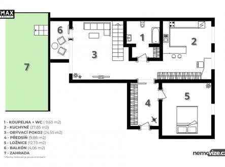 Prodej bytu, 4+kk, 114 m²