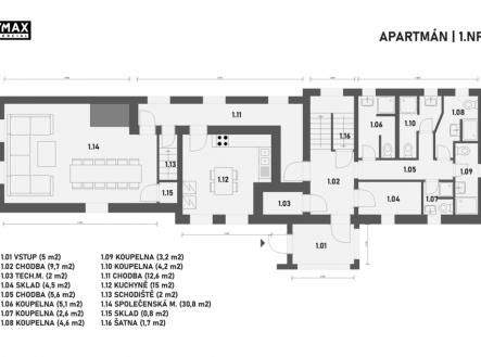 Prodej - dům/vila, 282 m²