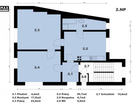 Prodej nájemního domu, 242 m²